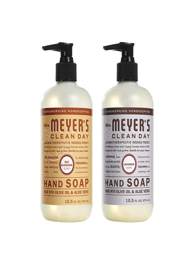 Mrs. MEYER'S CLEAN DAY Hand Soap Variety (Lavender + Oat Blossom) - Image 1
